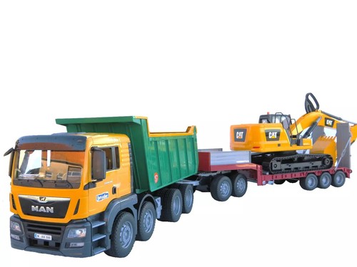 Bruder 03766 man tgs kipper - bruder, +