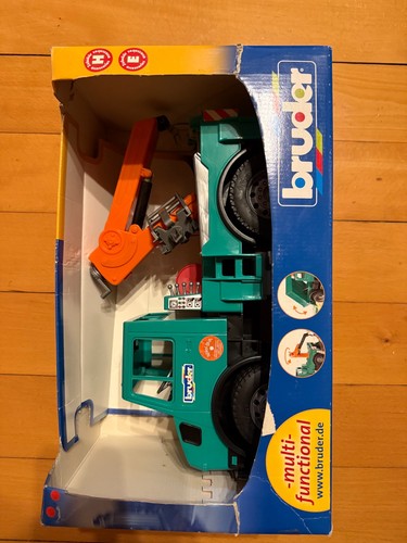 Bruder unimog mit kran - bruder,