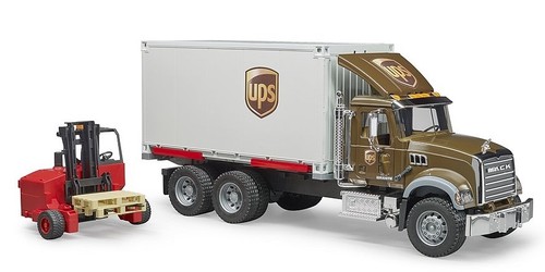 Bruder lkw mack - mack, ups